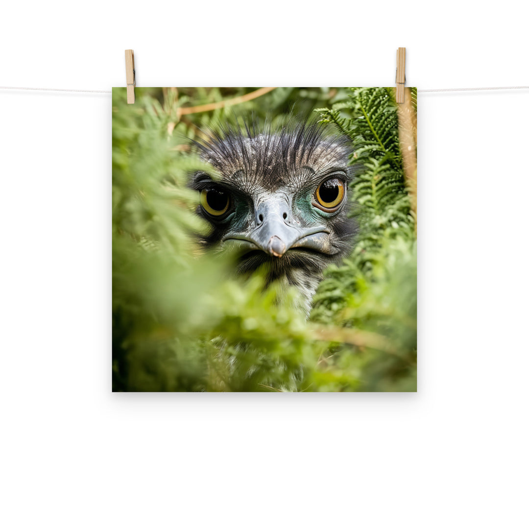 Emu Photo paper poster - PosterfyAI.com