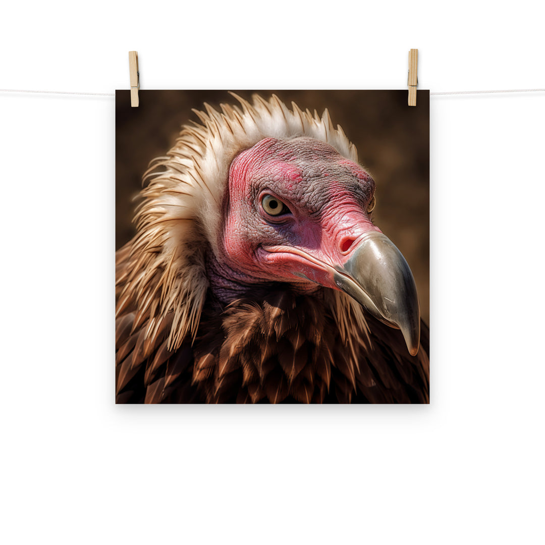 Vulture Photo paper poster - PosterfyAI.com