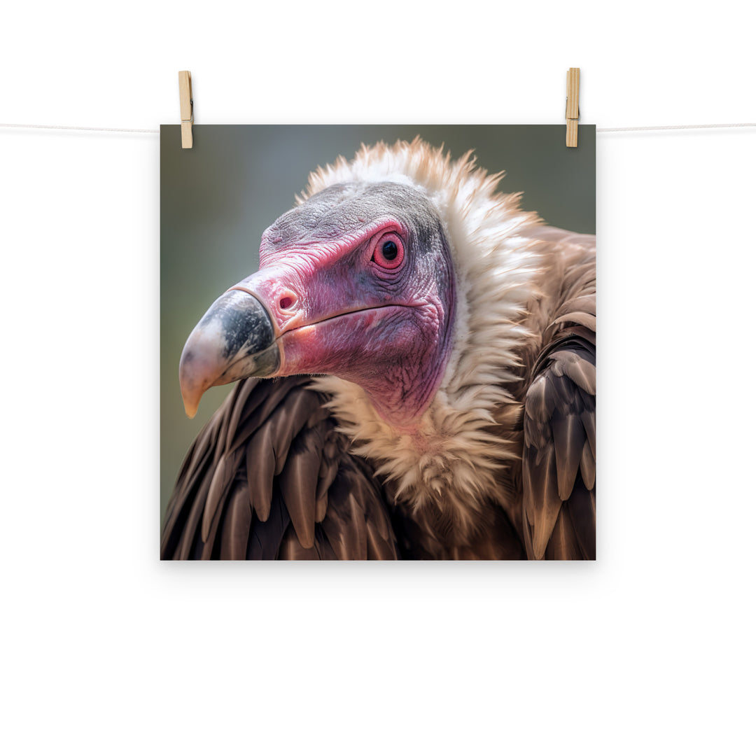 Vulture Photo paper poster - PosterfyAI.com