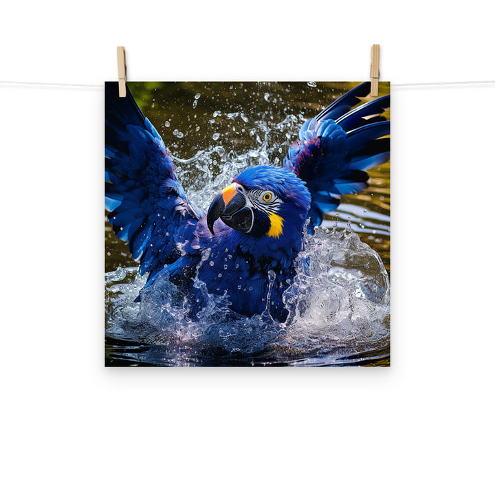 Macaw Photo paper poster - PosterfyAI.com