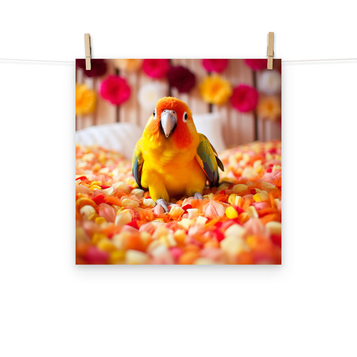 Lovebird Photo paper poster - PosterfyAI.com