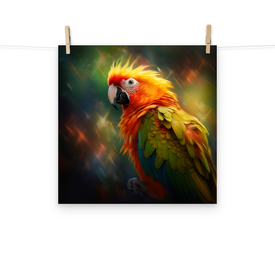 Conures Photo paper poster - PosterfyAI.com