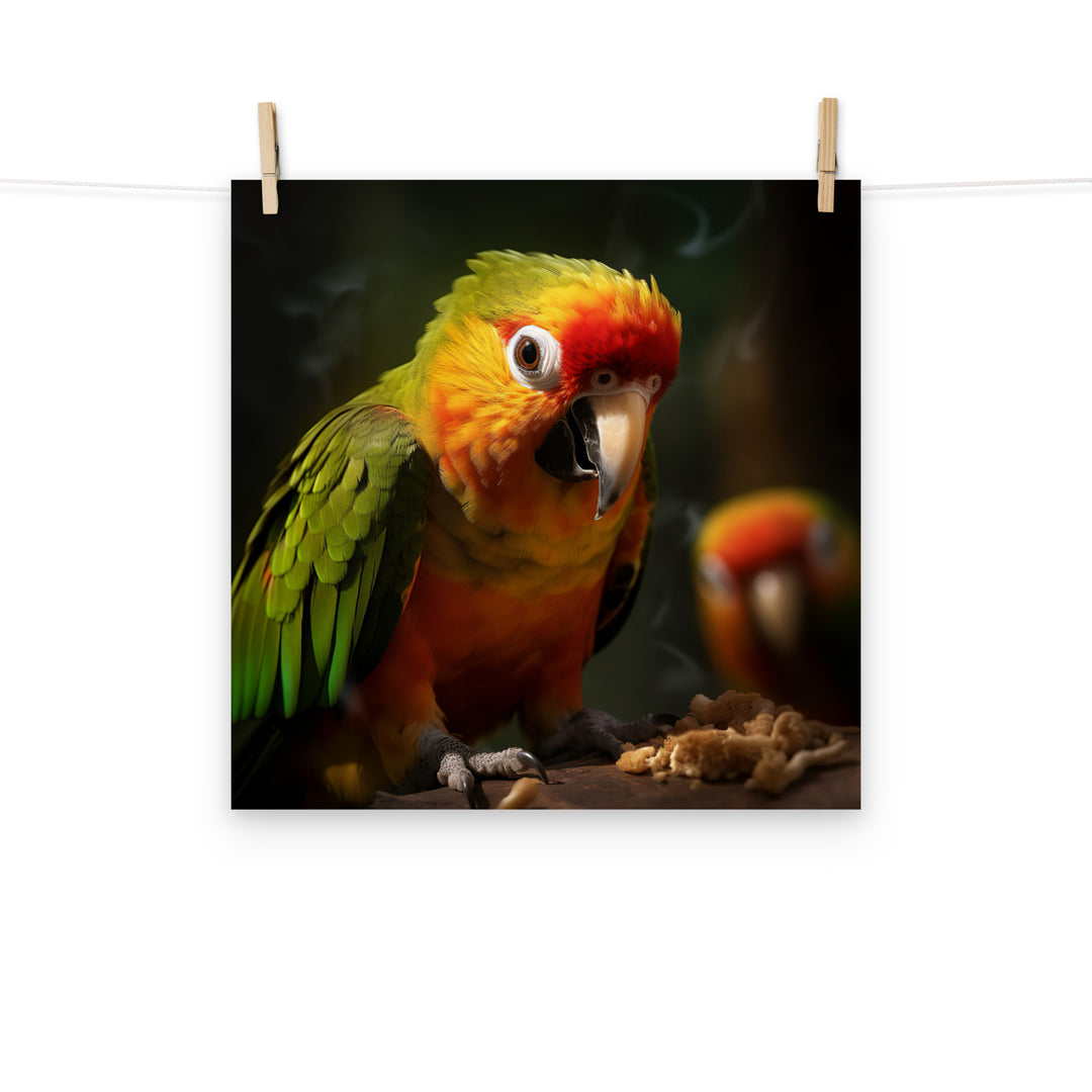 Conures Photo paper poster - PosterfyAI.com