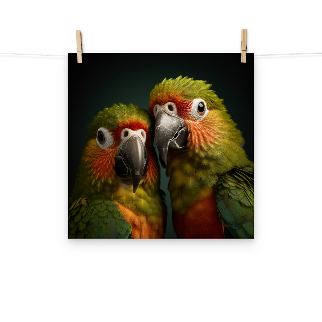 Conures Photo paper poster - PosterfyAI.com