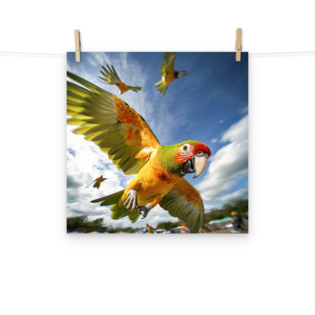 Conures Photo paper poster - PosterfyAI.com