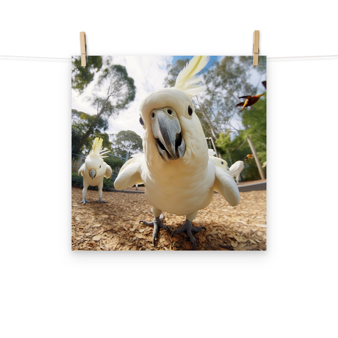 Cockatoo Photo paper poster - PosterfyAI.com