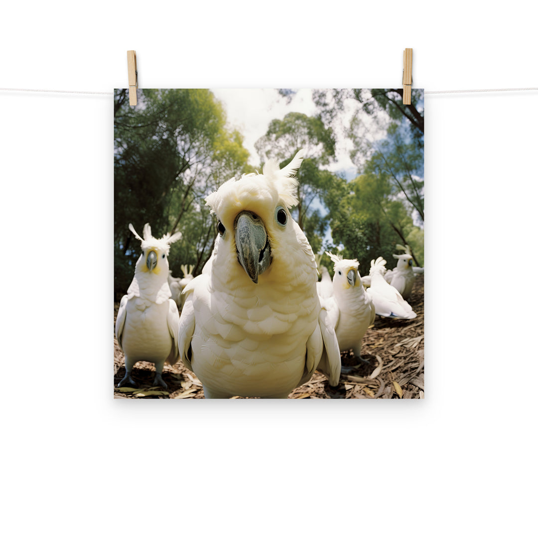 Cockatoo Photo paper poster - PosterfyAI.com