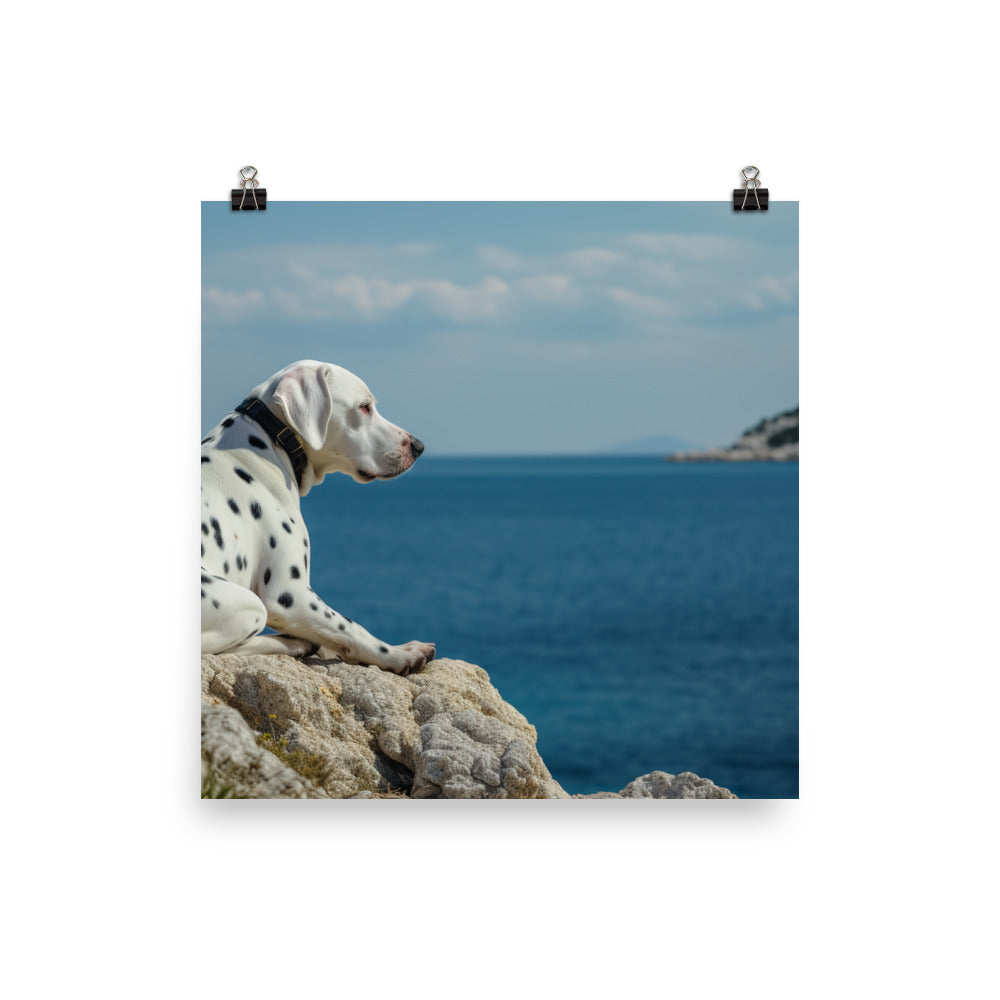 Dalmatian Daydream Photo paper poster - PosterfyAI.com