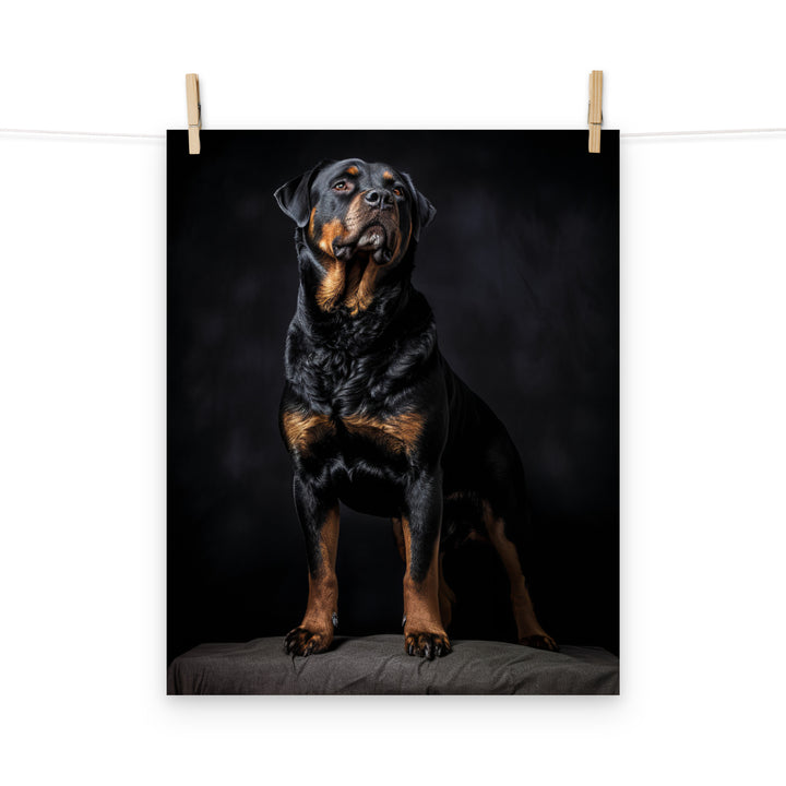 Rottweiler Photo paper poster - PosterfyAI.com