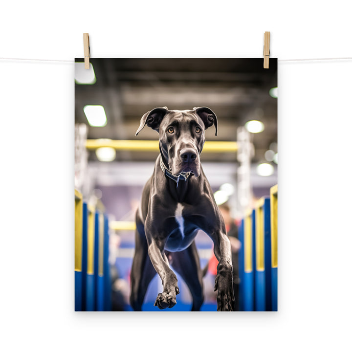 Great Dane Photo paper poster - PosterfyAI.com