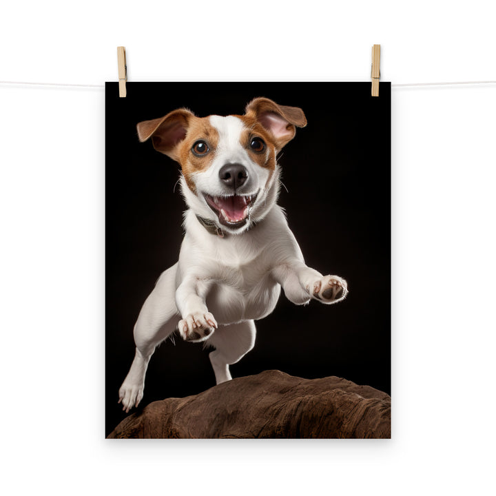 Jack Russell Terrier Photo paper poster - PosterfyAI.com