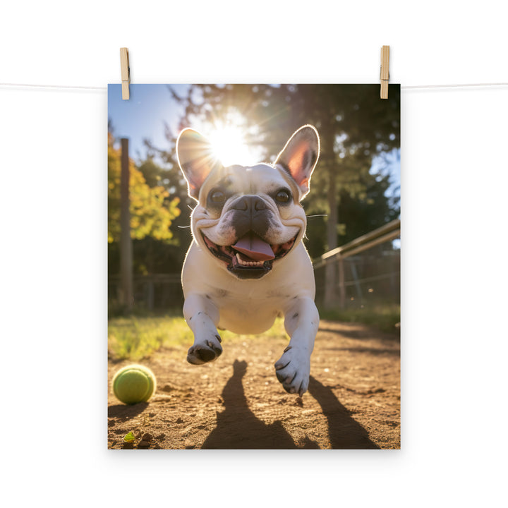 French Bulldog Photo paper poster - PosterfyAI.com
