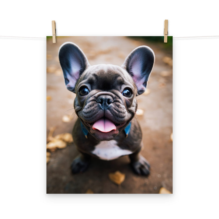 French Bulldog Photo paper poster - PosterfyAI.com