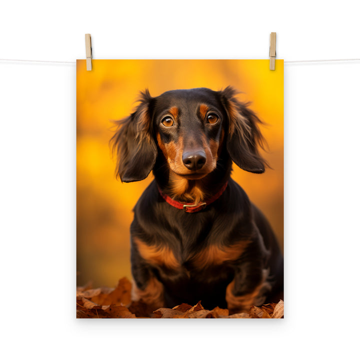 Dachshund Photo paper poster - PosterfyAI.com