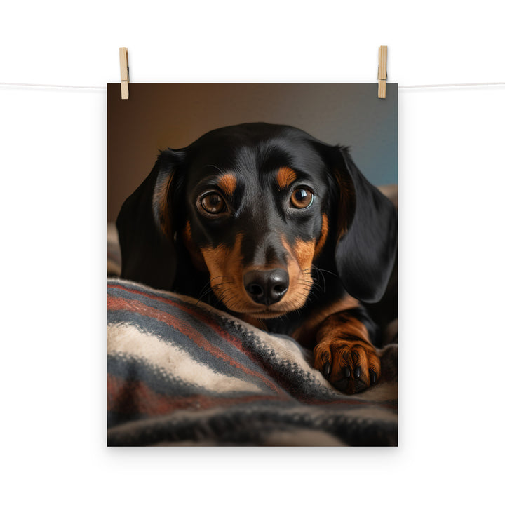 Dachshund Photo paper poster - PosterfyAI.com