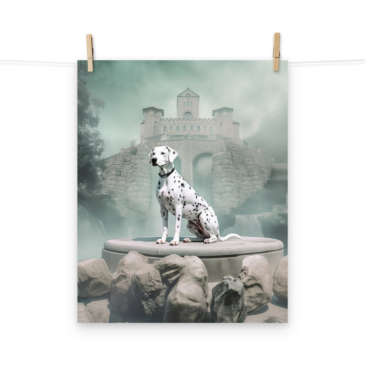 Dalmatian Photo paper poster - PosterfyAI.com