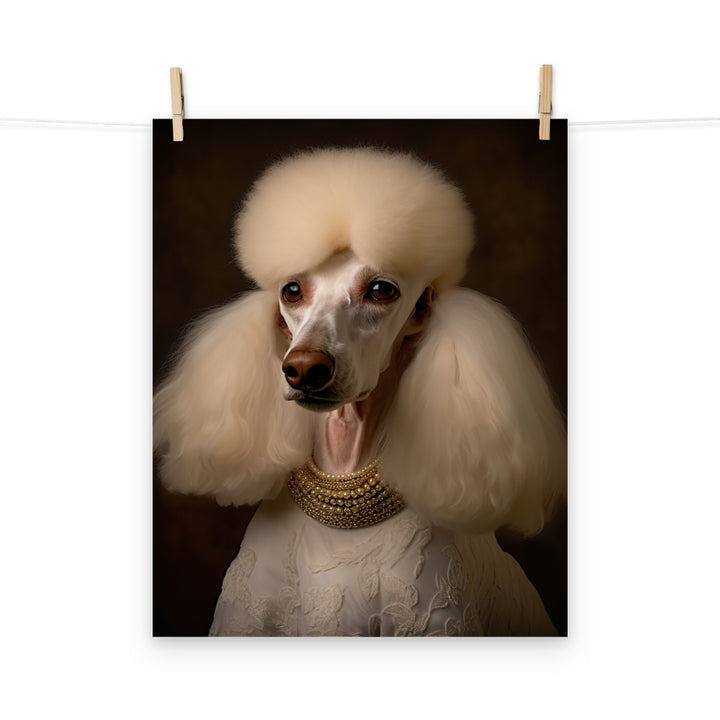 Poodle Photo paper poster - PosterfyAI.com