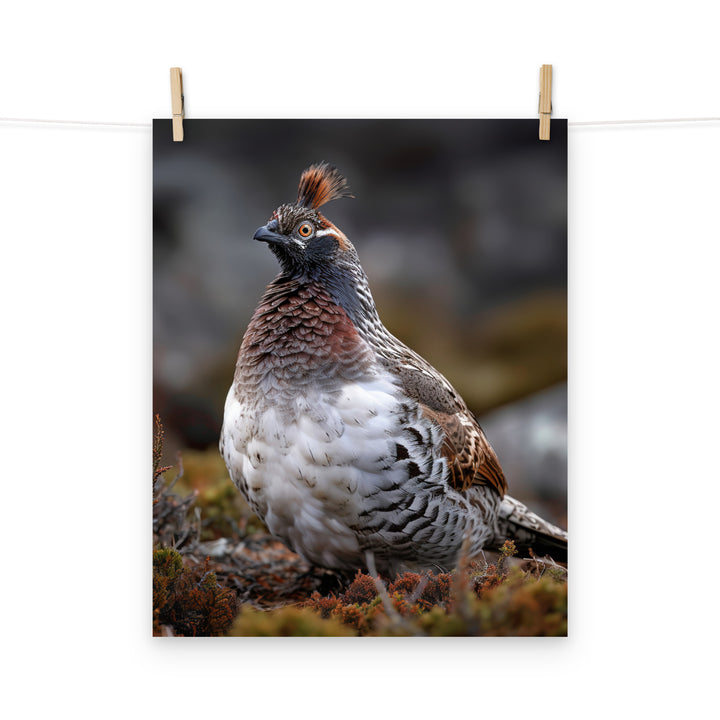 Grouse Photo paper poster - PosterfyAI.com