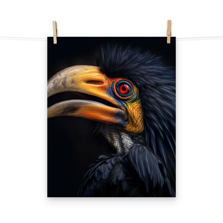 Hornbill Photo paper poster - PosterfyAI.com