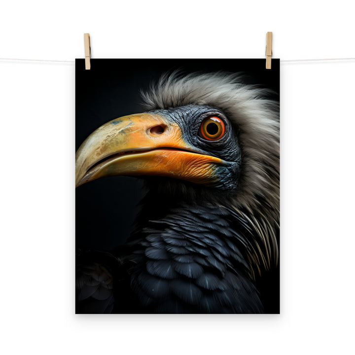 Hornbill Photo paper poster - PosterfyAI.com