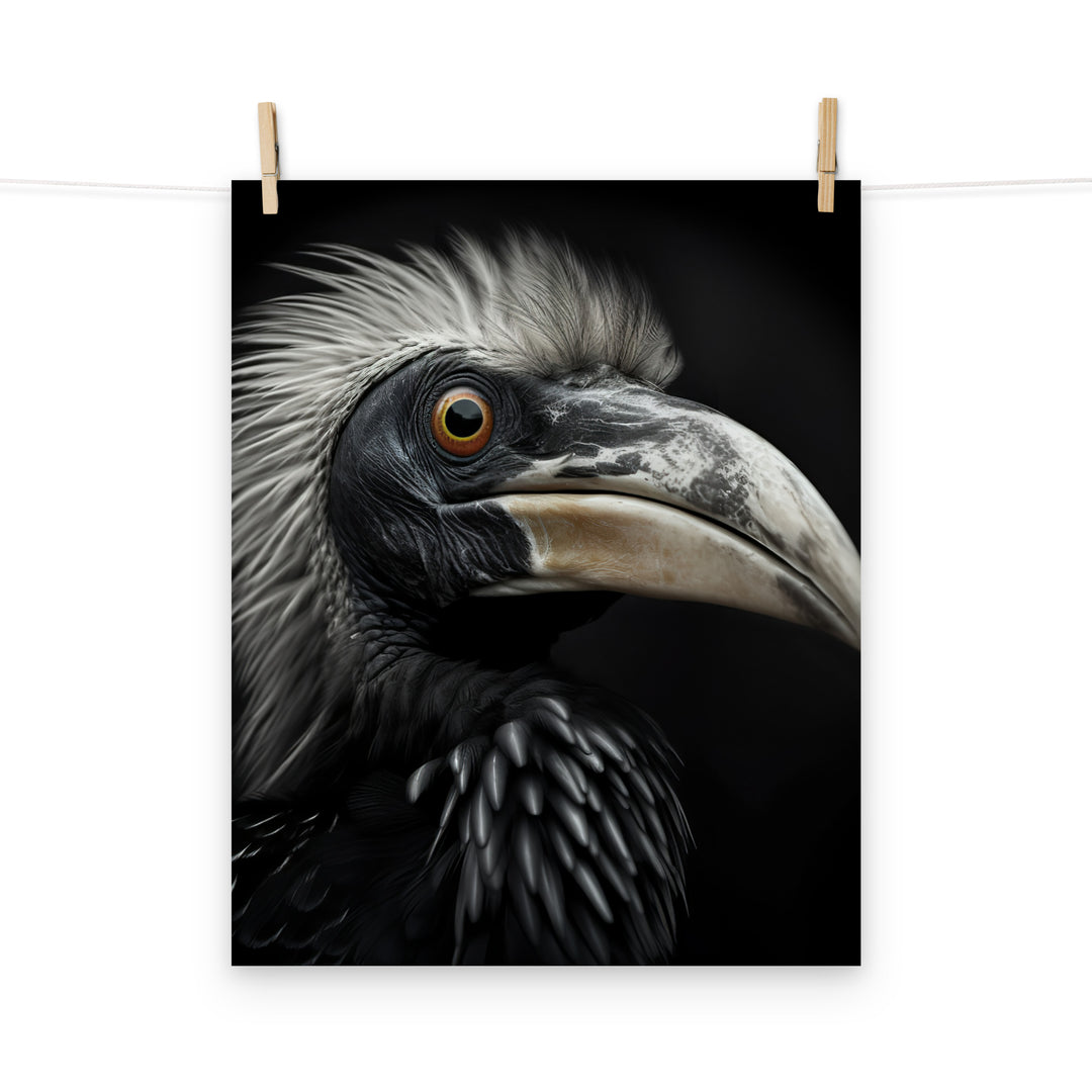 Hornbill Photo paper poster - PosterfyAI.com