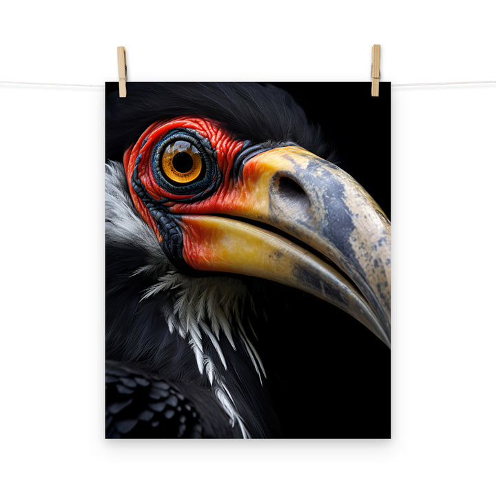 Hornbill Photo paper poster - PosterfyAI.com