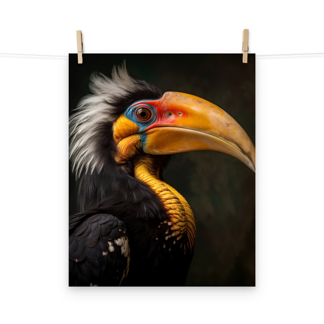 Hornbill Photo paper poster - PosterfyAI.com