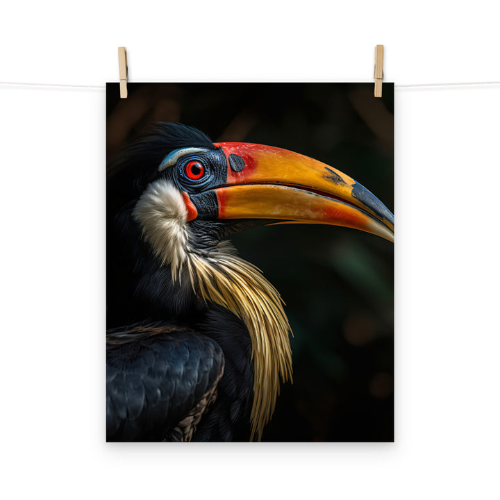 Hornbill Photo paper poster - PosterfyAI.com