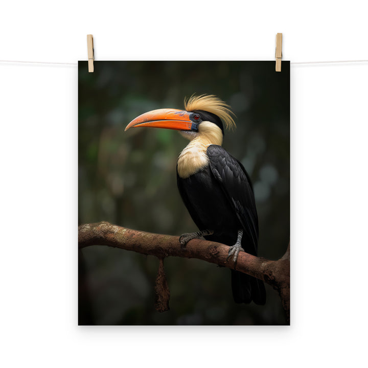 Hornbill Photo paper poster - PosterfyAI.com