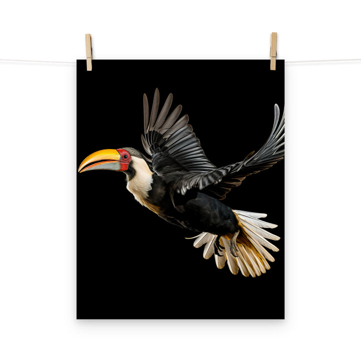 Hornbill Photo paper poster - PosterfyAI.com