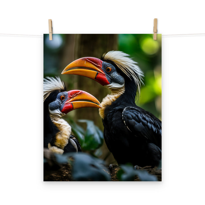 Hornbill Photo paper poster - PosterfyAI.com