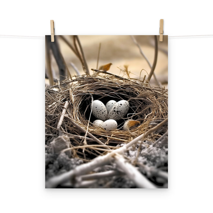 Quail Photo paper poster - PosterfyAI.com