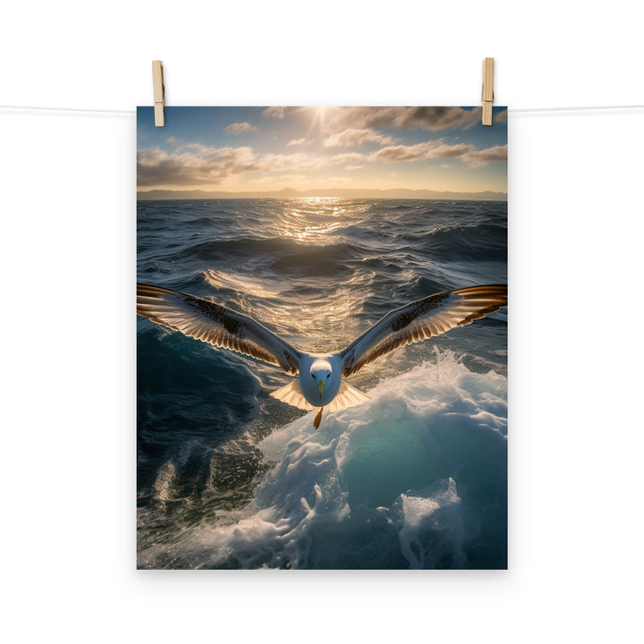 Albatross Photo paper poster - PosterfyAI.com