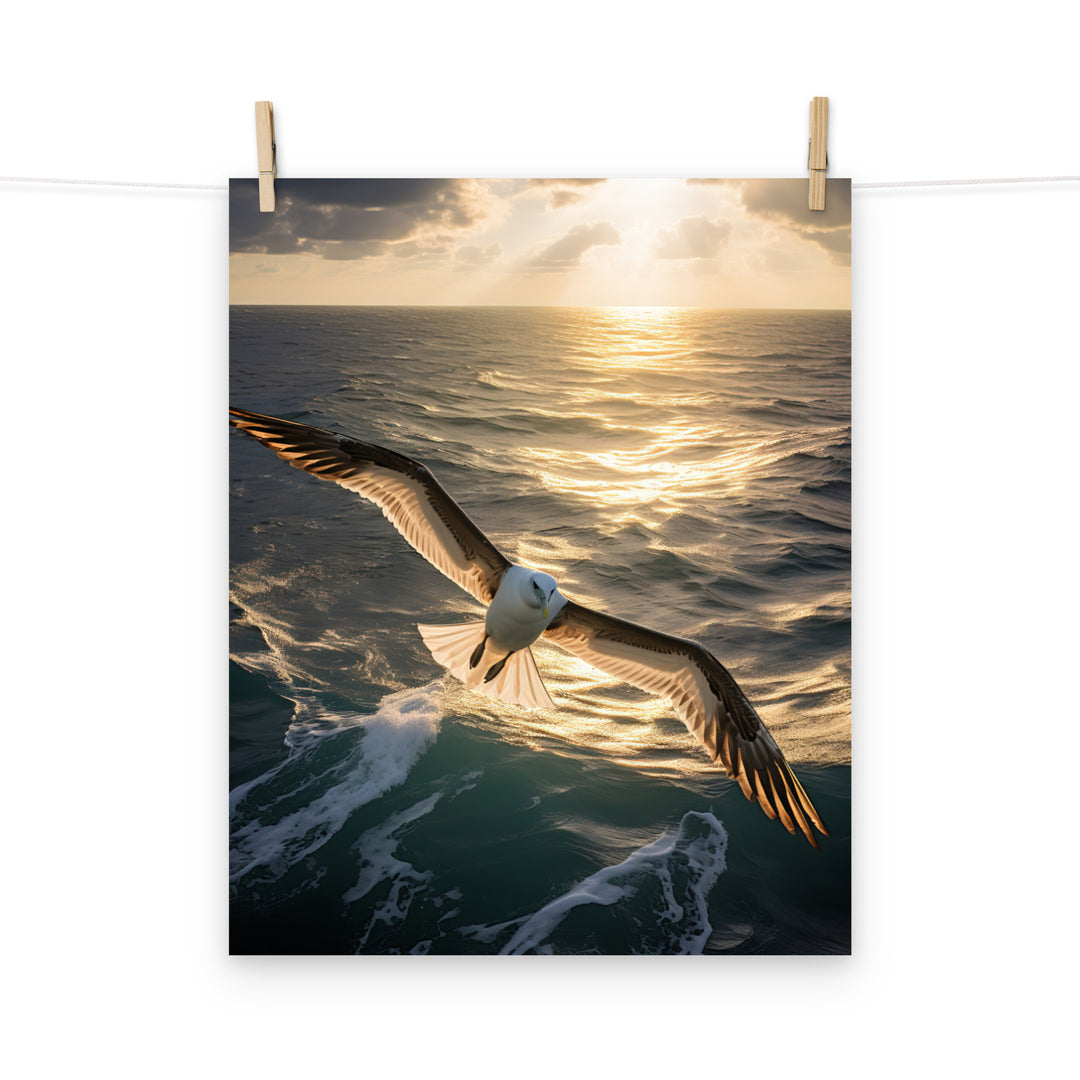 Albatross Photo paper poster - PosterfyAI.com