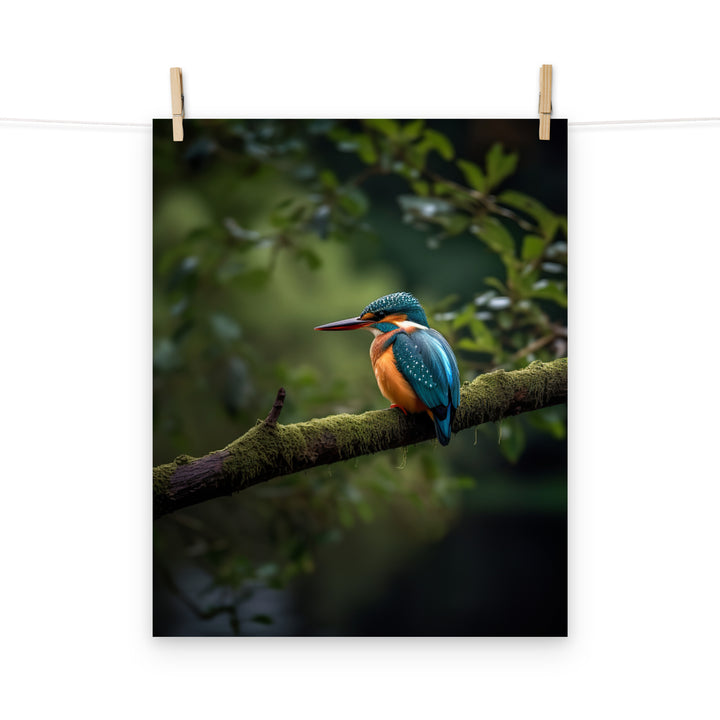 Kingfisher Photo paper poster - PosterfyAI.com