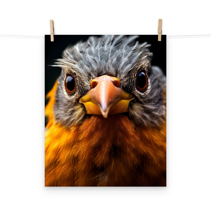Finch Photo paper poster - PosterfyAI.com