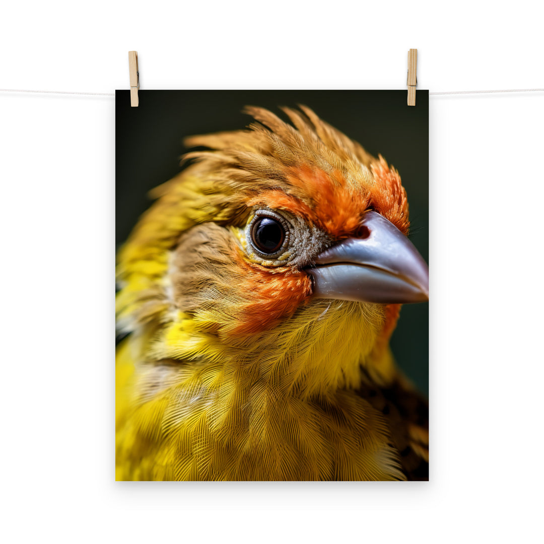 Finch Photo paper poster - PosterfyAI.com