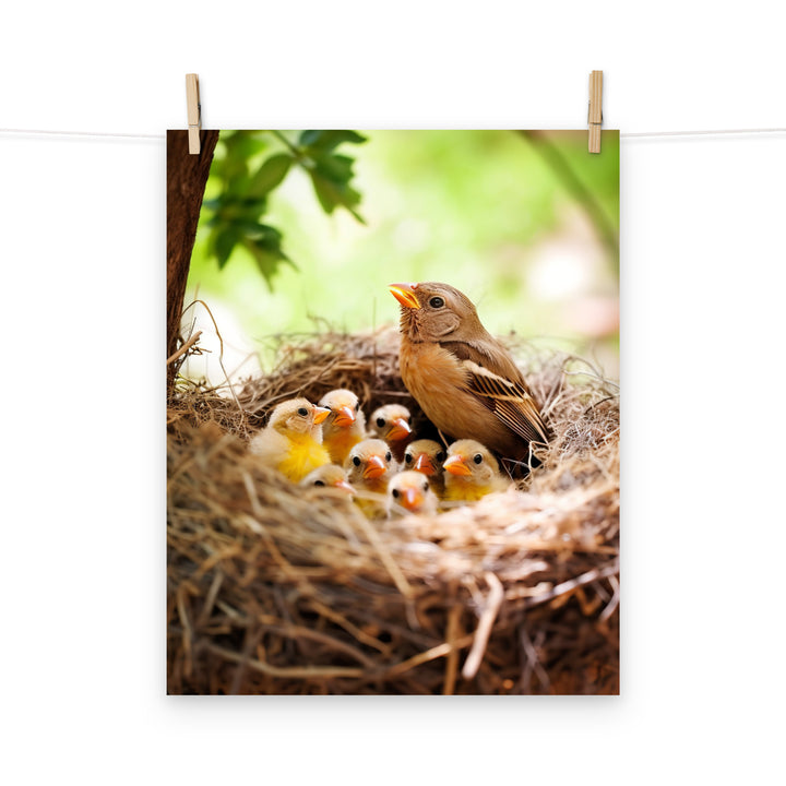 Finch Photo paper poster - PosterfyAI.com