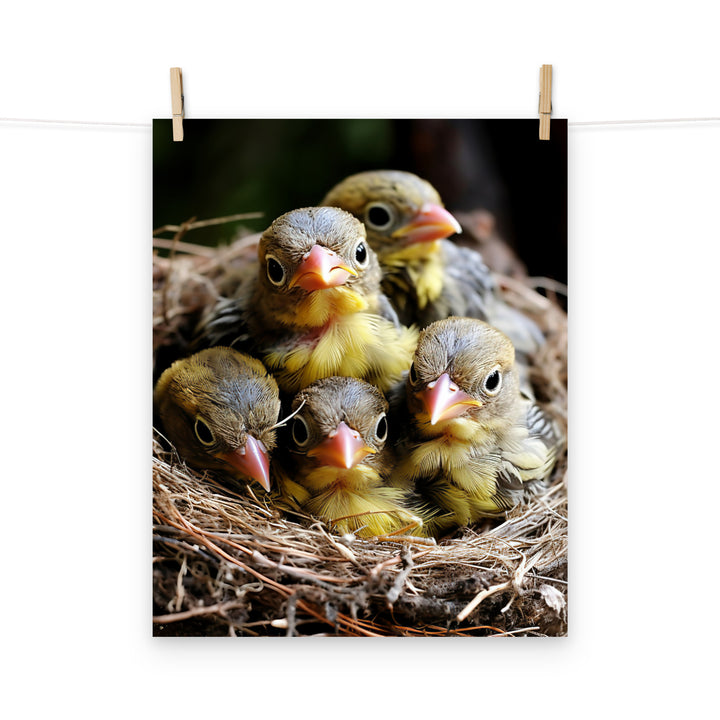 Finch Photo paper poster - PosterfyAI.com
