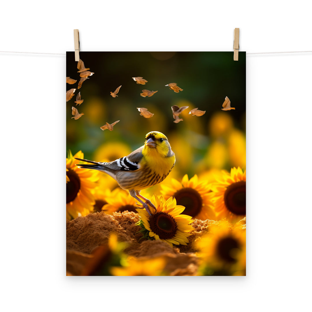 Finch Photo paper poster - PosterfyAI.com