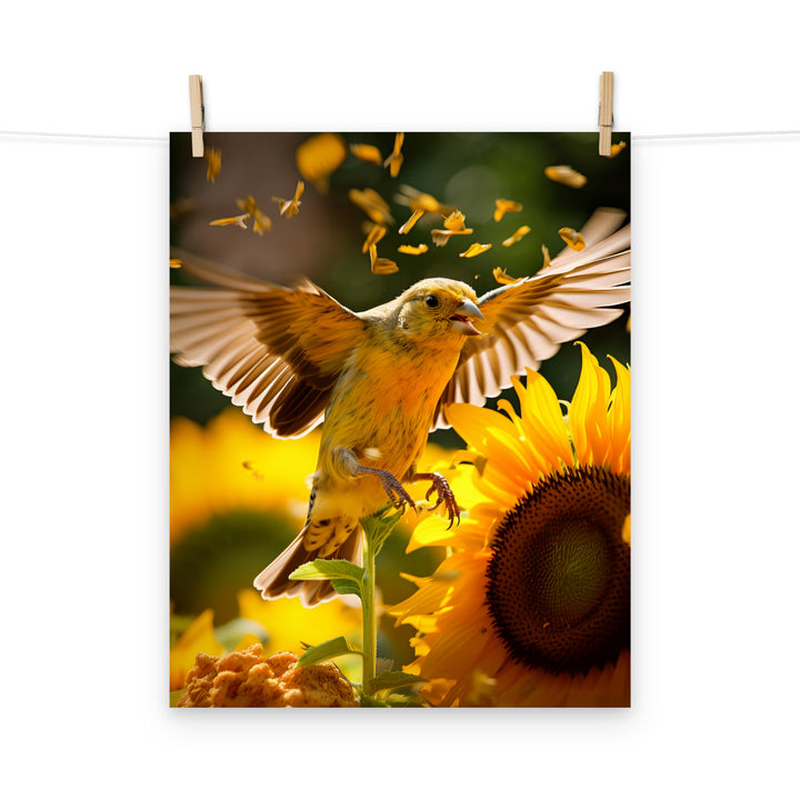 Finch Photo paper poster - PosterfyAI.com