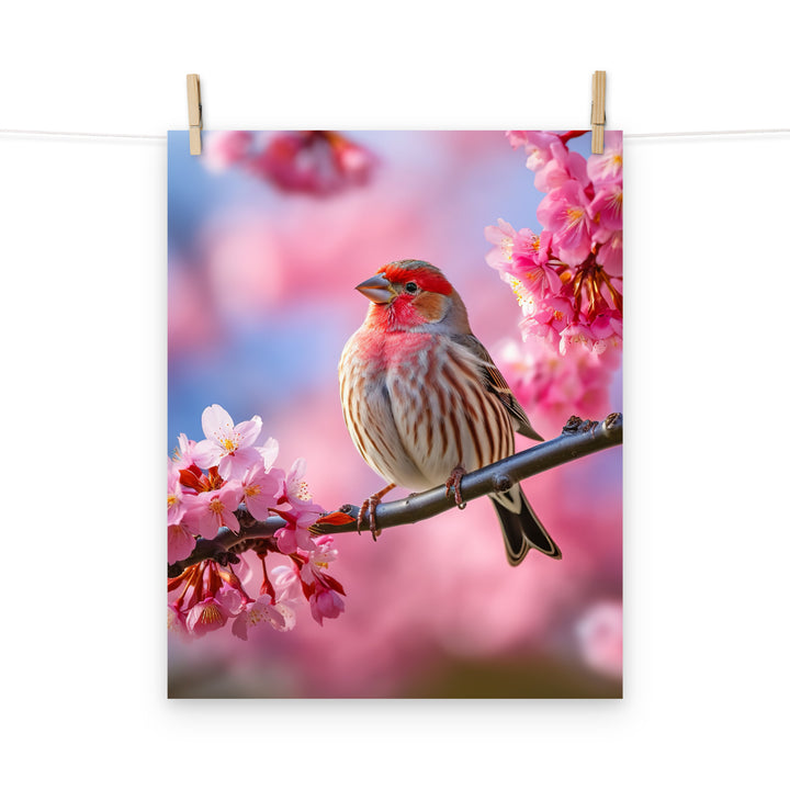 Finch Photo paper poster - PosterfyAI.com
