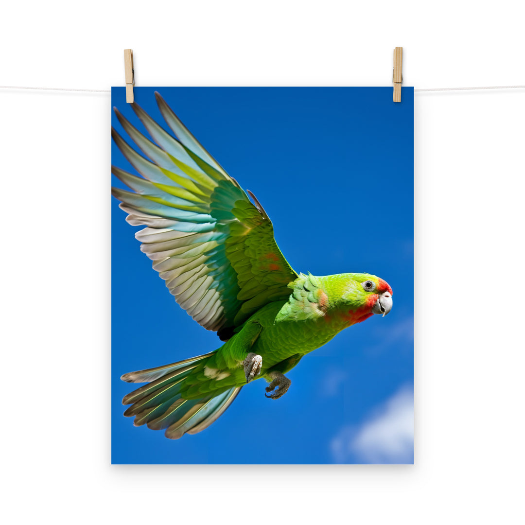 Kakariki Photo paper poster - PosterfyAI.com
