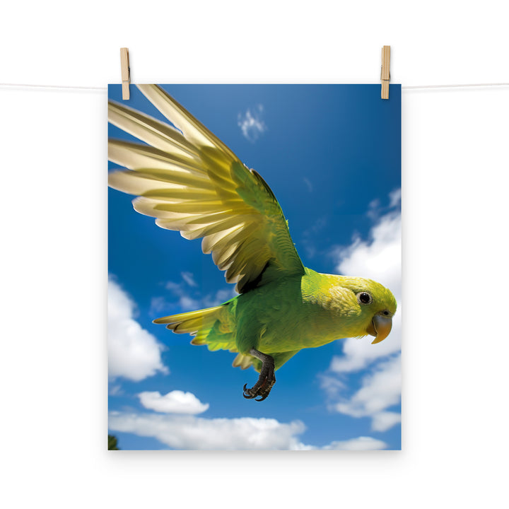 Kakariki Photo paper poster - PosterfyAI.com