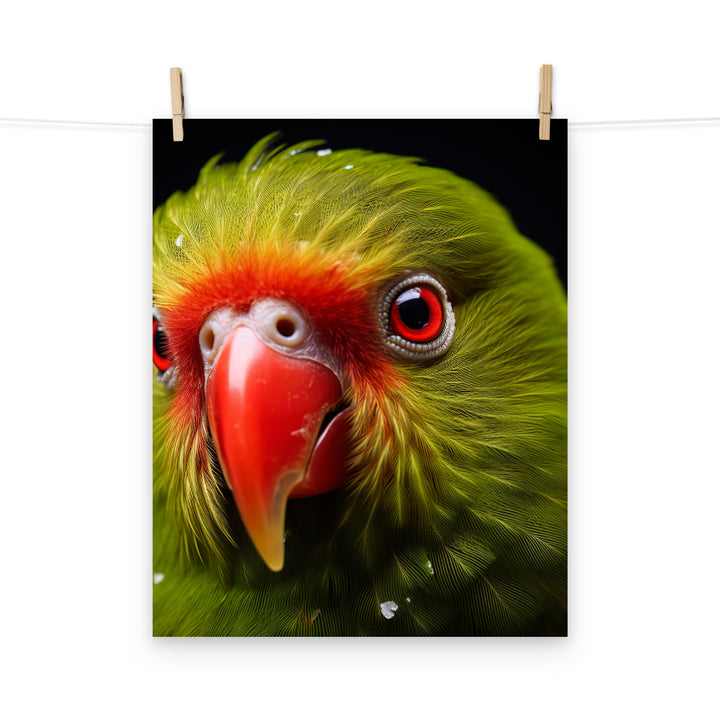 Kakariki Photo paper poster - PosterfyAI.com