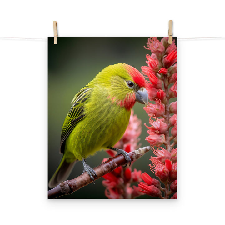 Kakariki Photo paper poster - PosterfyAI.com