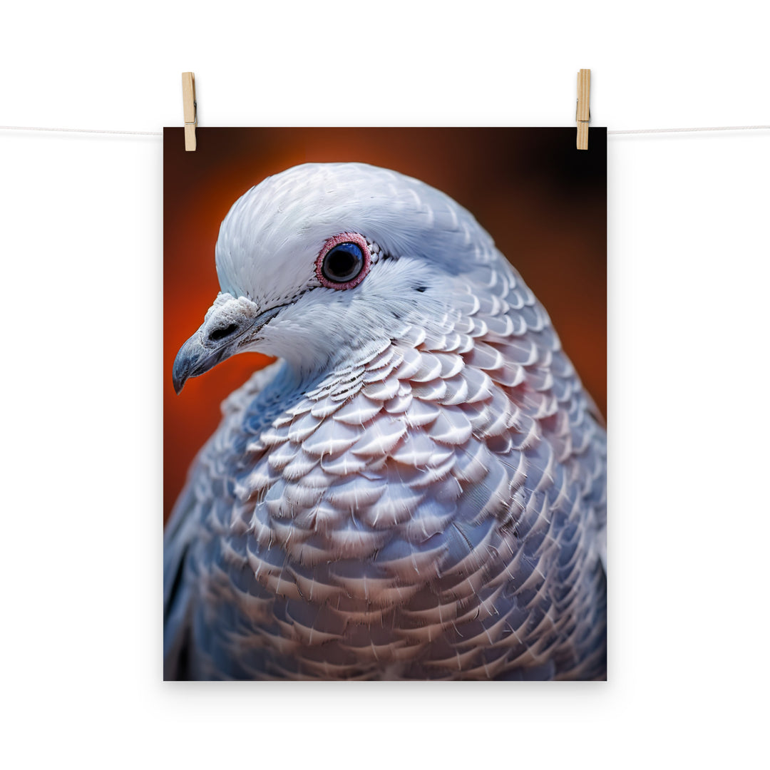 Dove Photo paper poster - PosterfyAI.com
