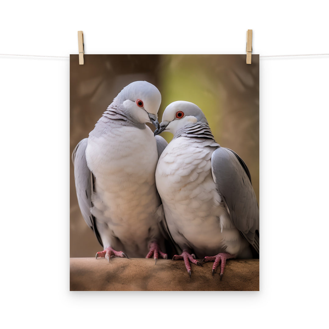 Dove Photo paper poster - PosterfyAI.com