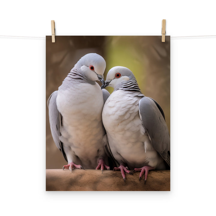 Dove Photo paper poster - PosterfyAI.com