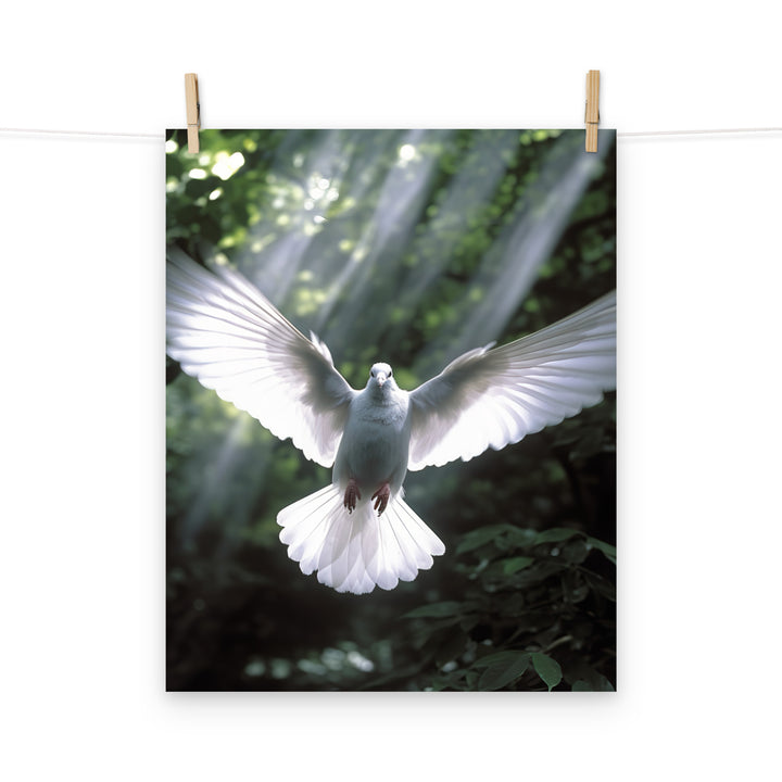 Dove Photo paper poster - PosterfyAI.com